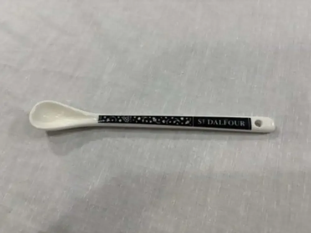St. Dalfour Ceramic Jam Serving Spoon